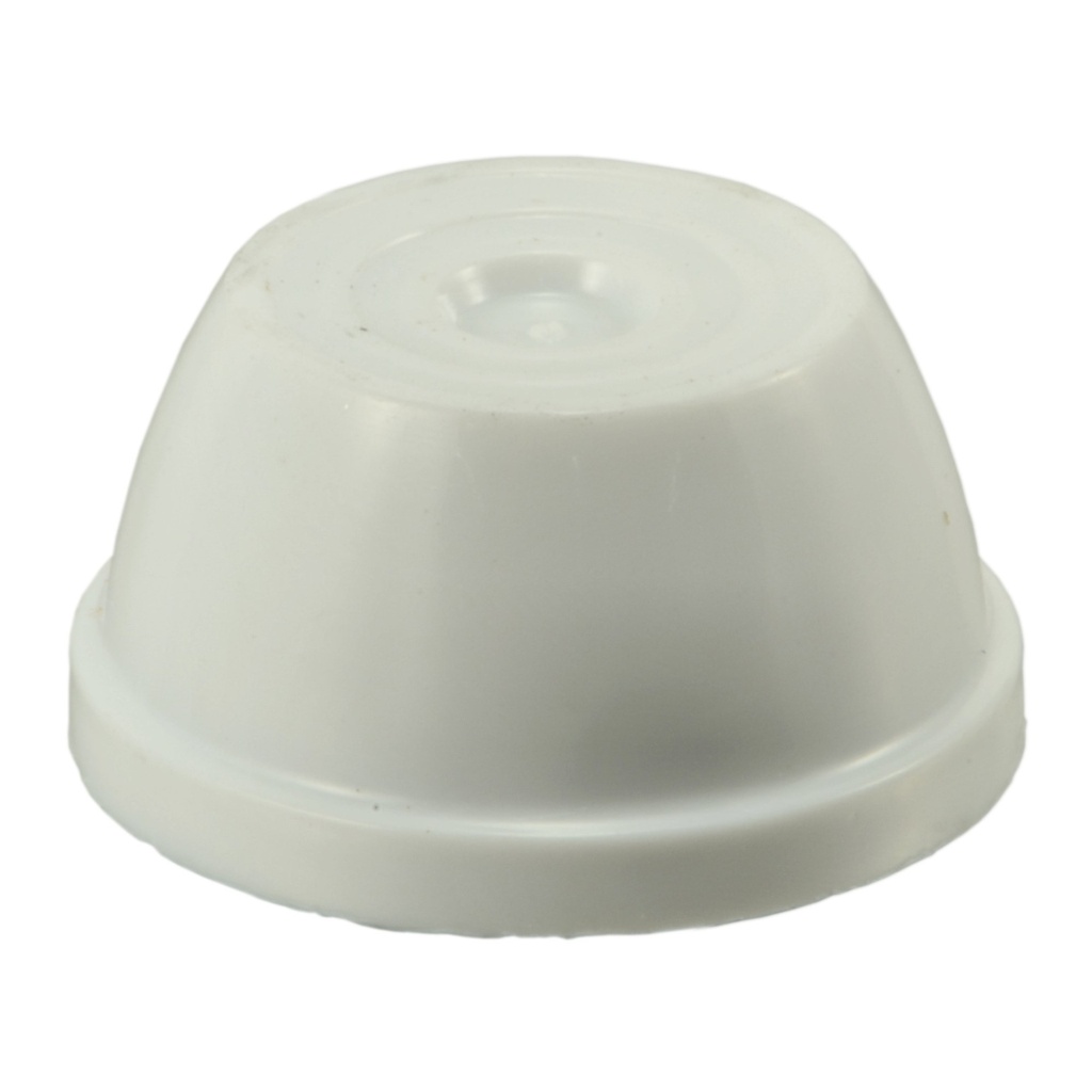 3/8 Push Nut White