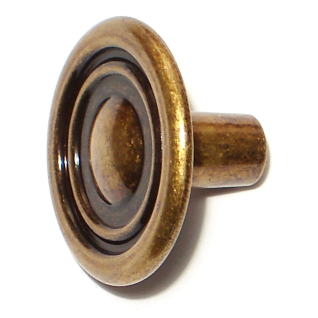 1-1/4" Door Knob Ant Br