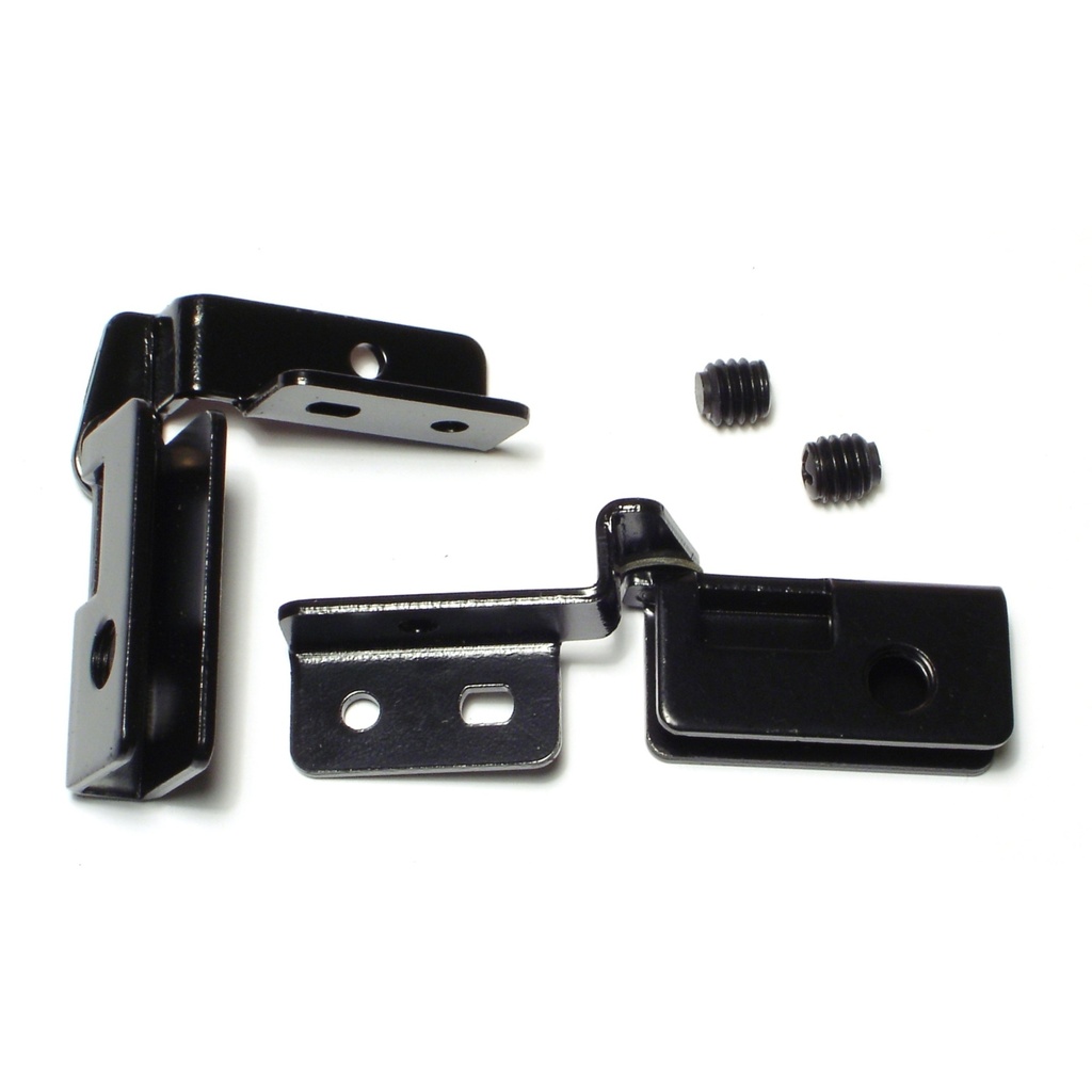 Black Glass Door Hinge