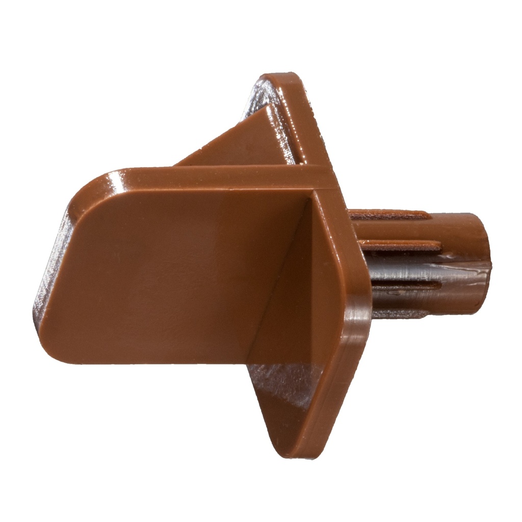 1/4 Walnut Shelf Support