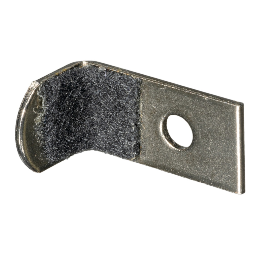 1/2 x 16 Ga Felt Mirror Clip