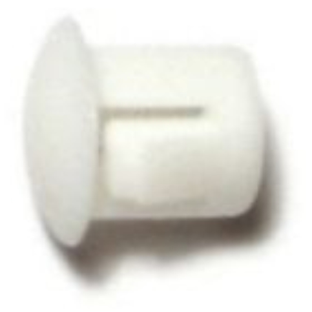 1/4 Nyl Hole Plug-Wh