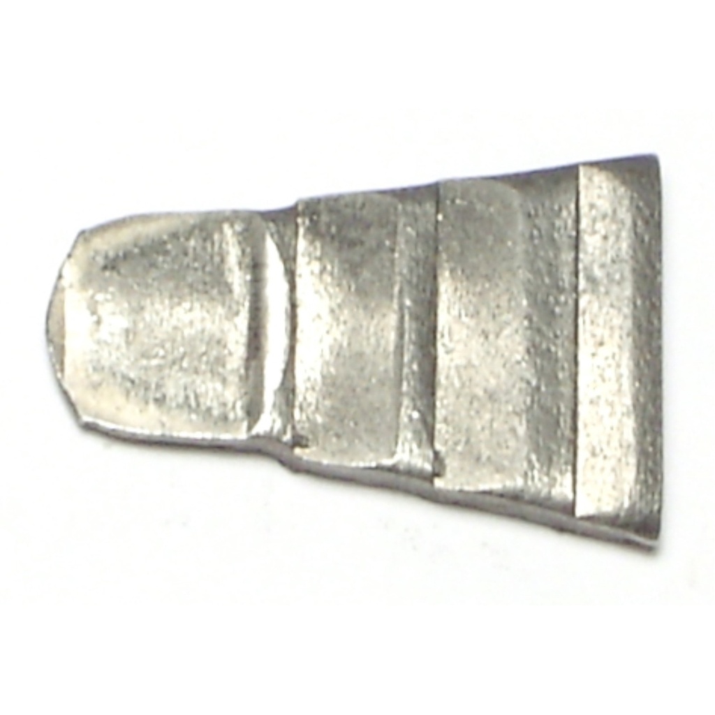 1-1/8 x 3/4 Metal Wedges
