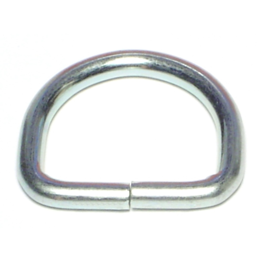 1-1/8 D Ring Zinc