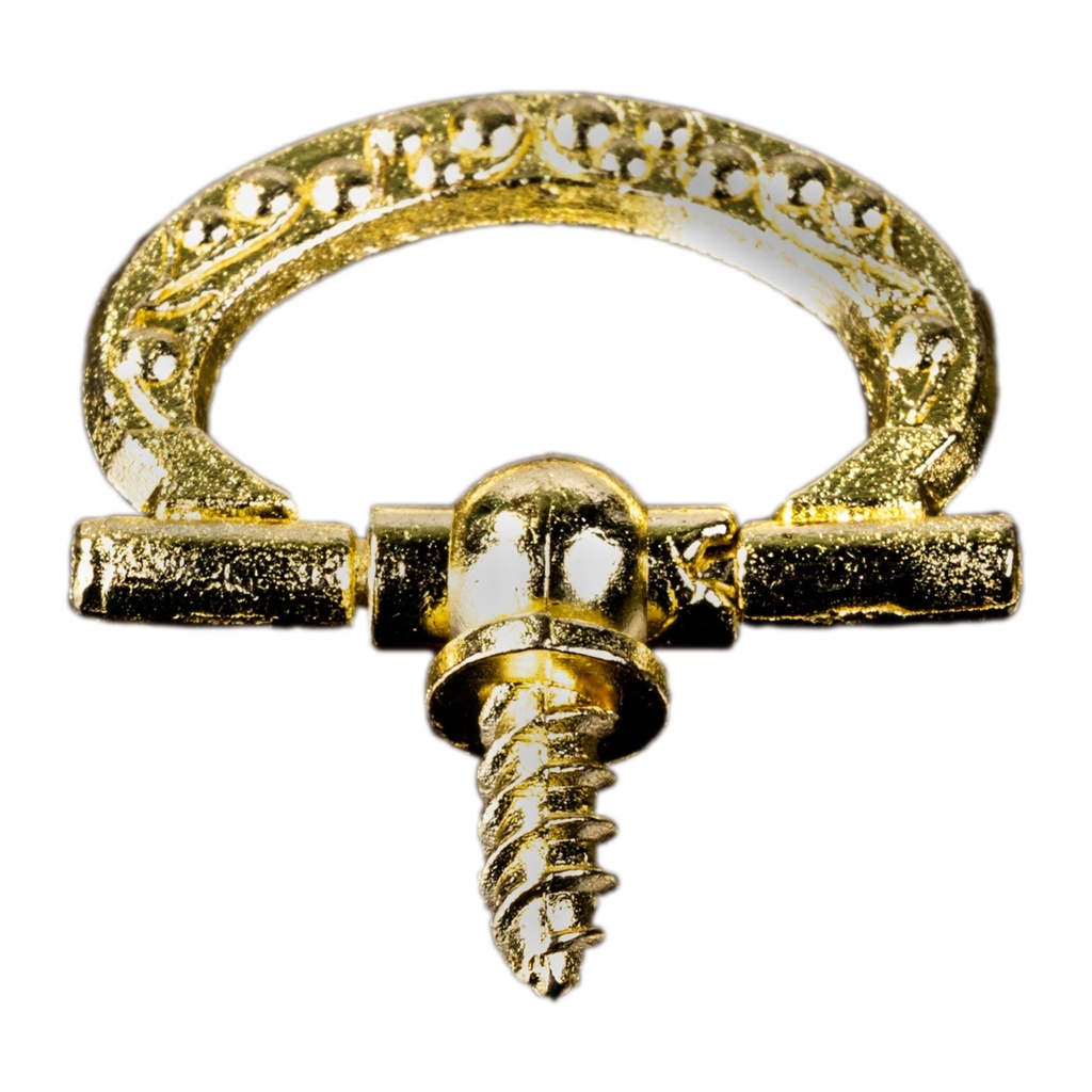 Medium Decor Ring Brass