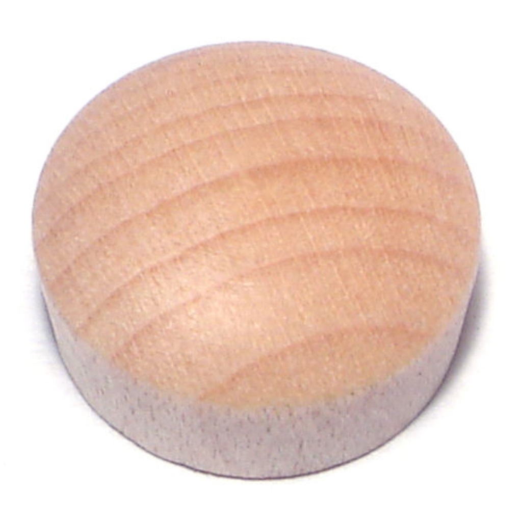 1/2" Round Wood Plug