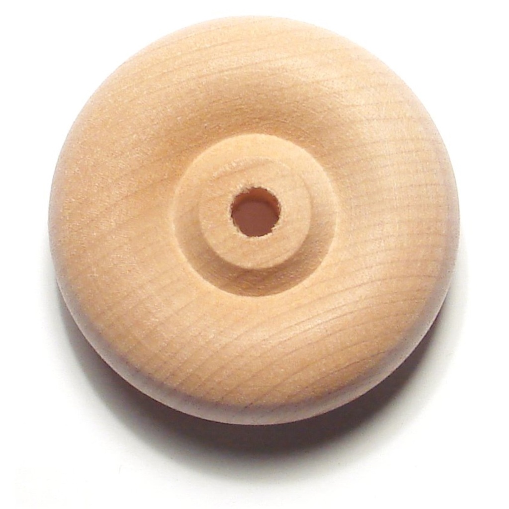 2" Wooden Wheel