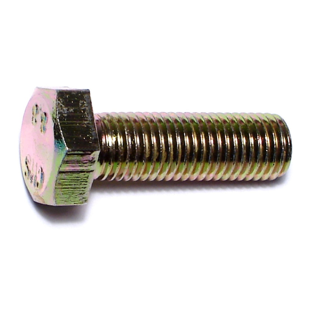 8mm x 25mm Hex Bolt Zinc