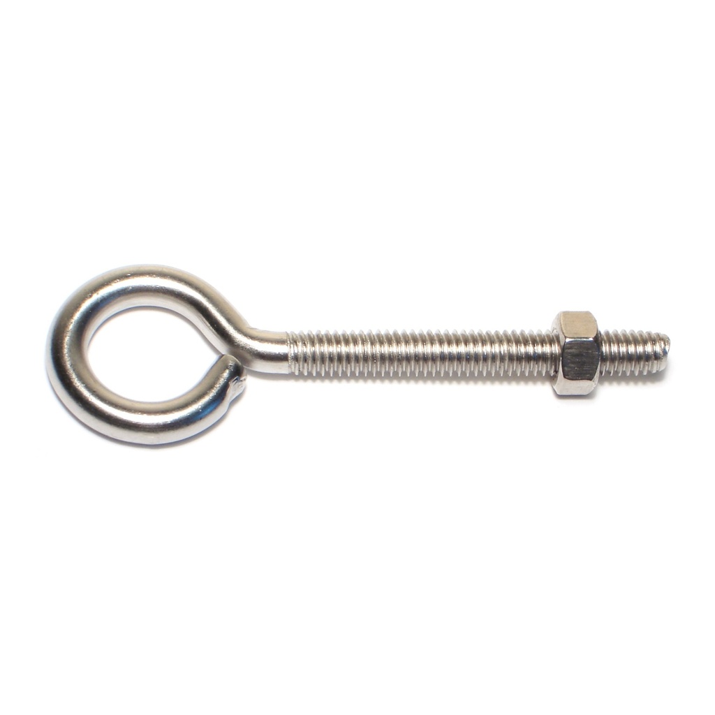 5/16-18 x 4 Eye Bolt w/ Nut