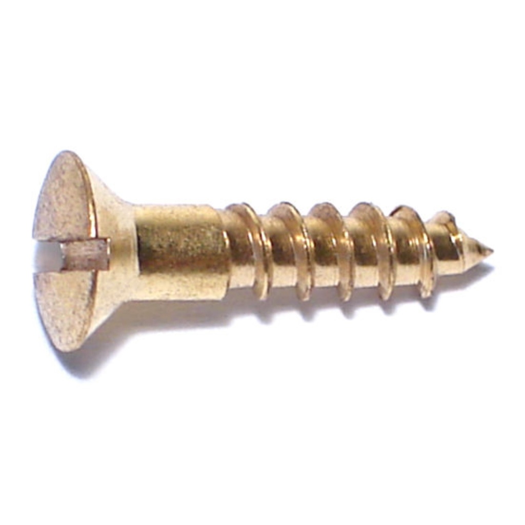 8 x 3/4 Sl Ov Wood Sc Br