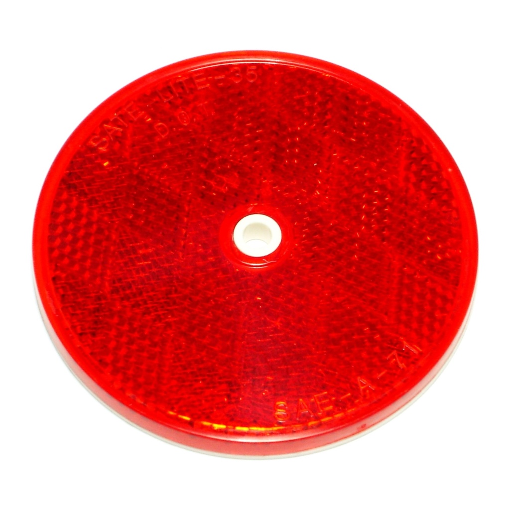 3-3/16 Red Reflector