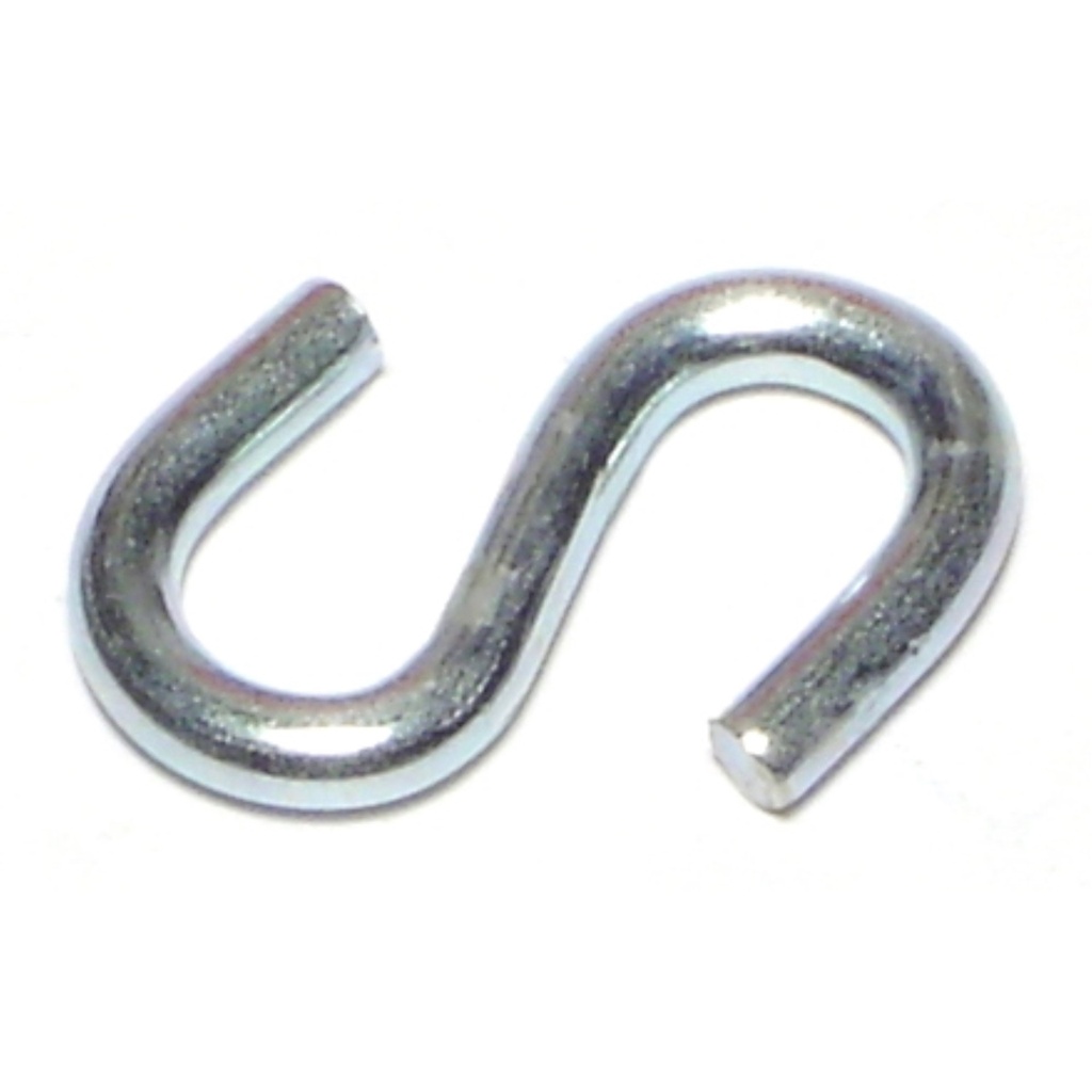 1" S Hook Zinc