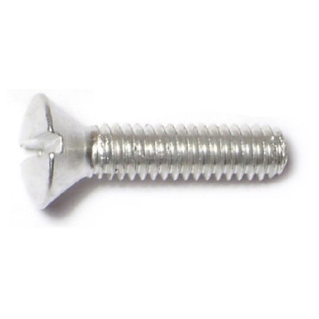 8-32 x 3/4 Sl Ov Mach Sc Al