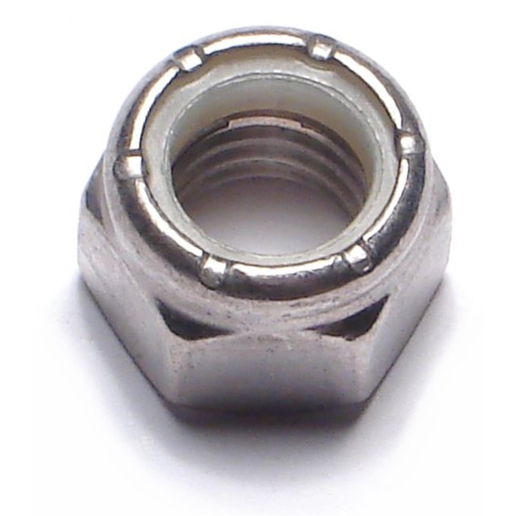 7/16-14 Nyln Lock Nut SS