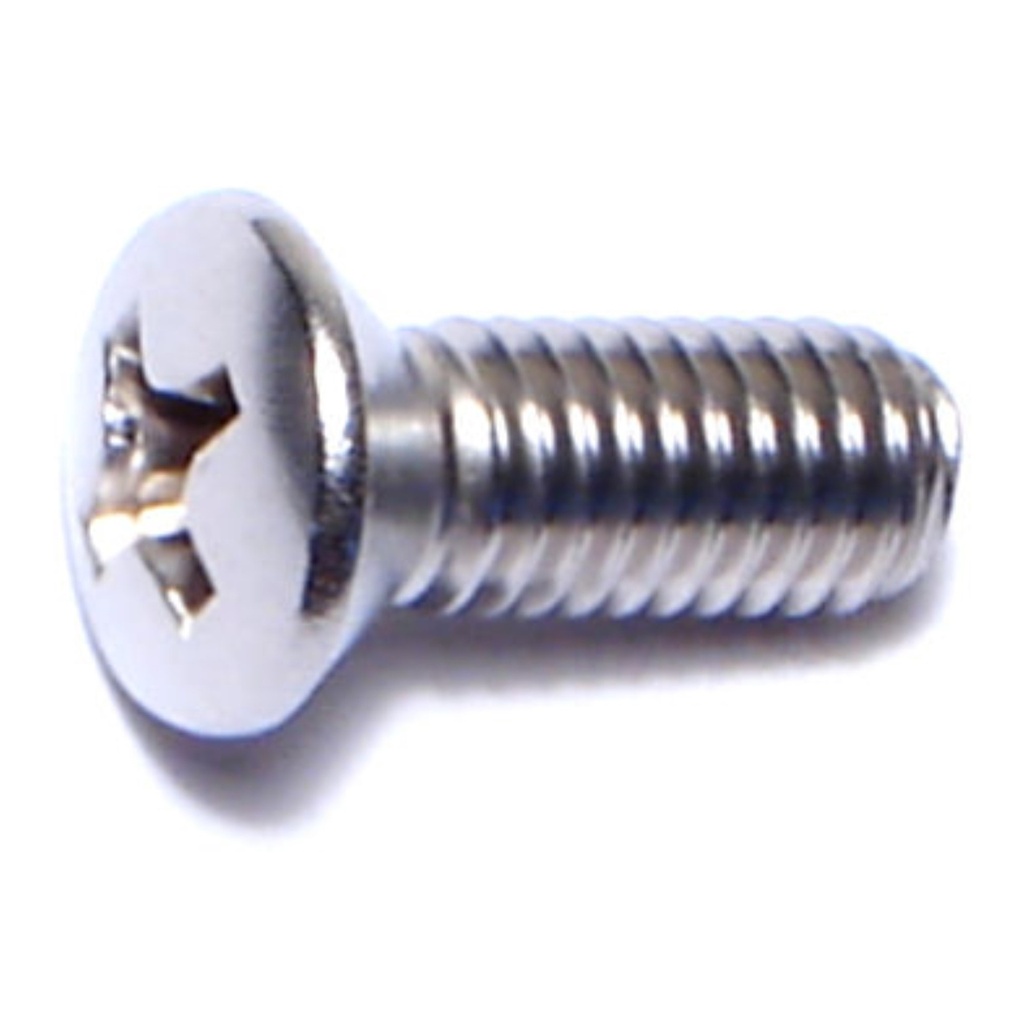 10-32 x 1/2 Ph Ov Mach Sc SS
