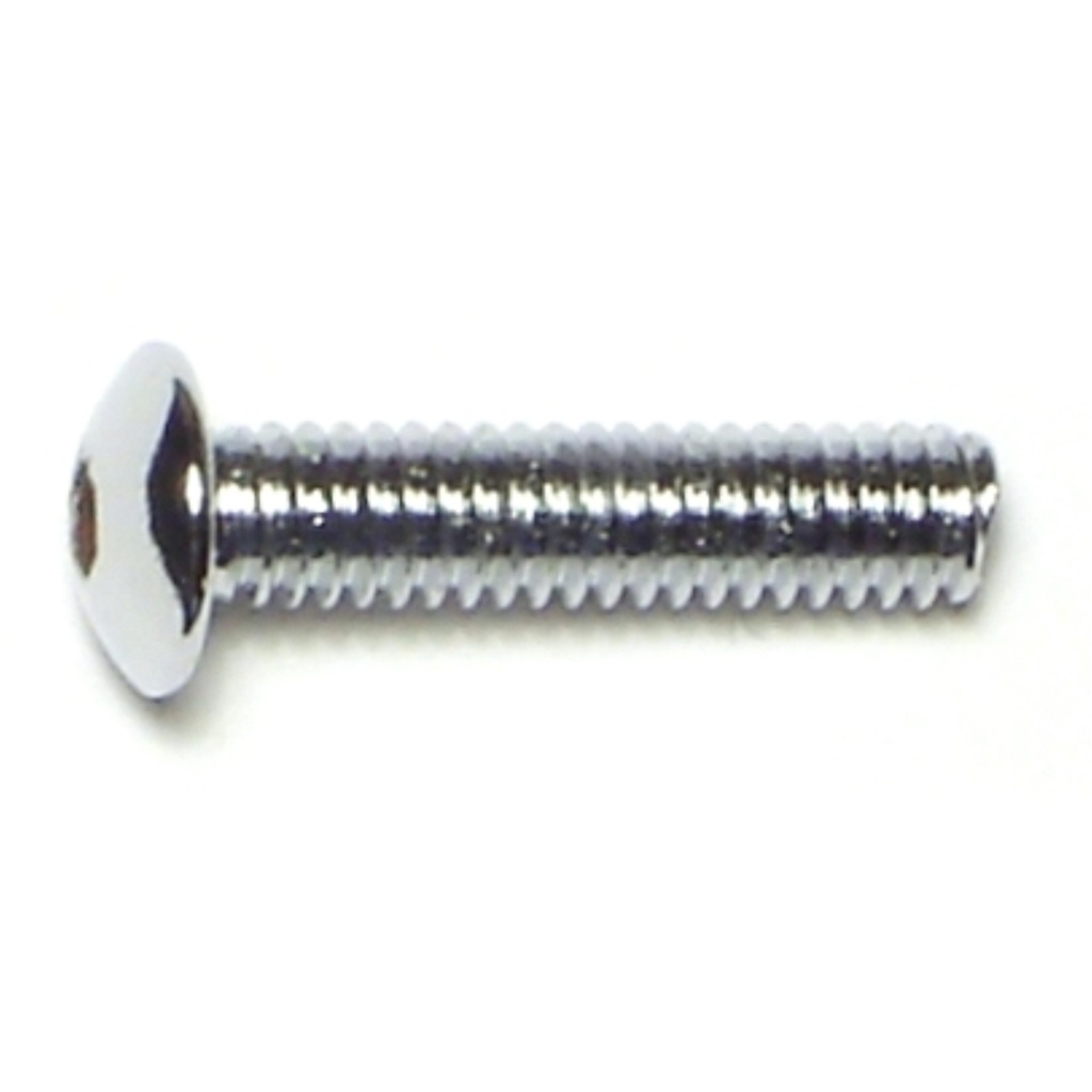 8-32 x 3/4 Button Sckt Chrm