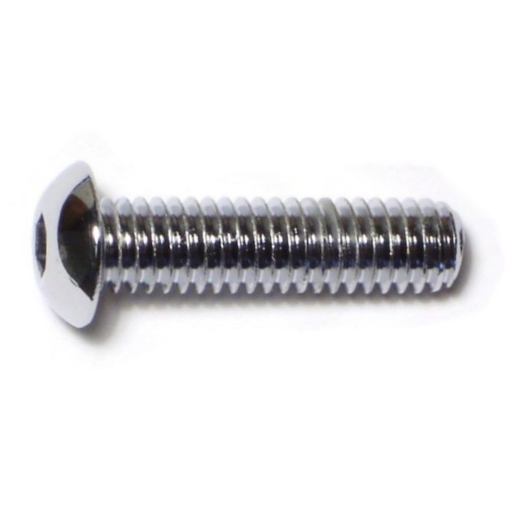 5/16-18x 1-1/4 Button Sckt Chrm