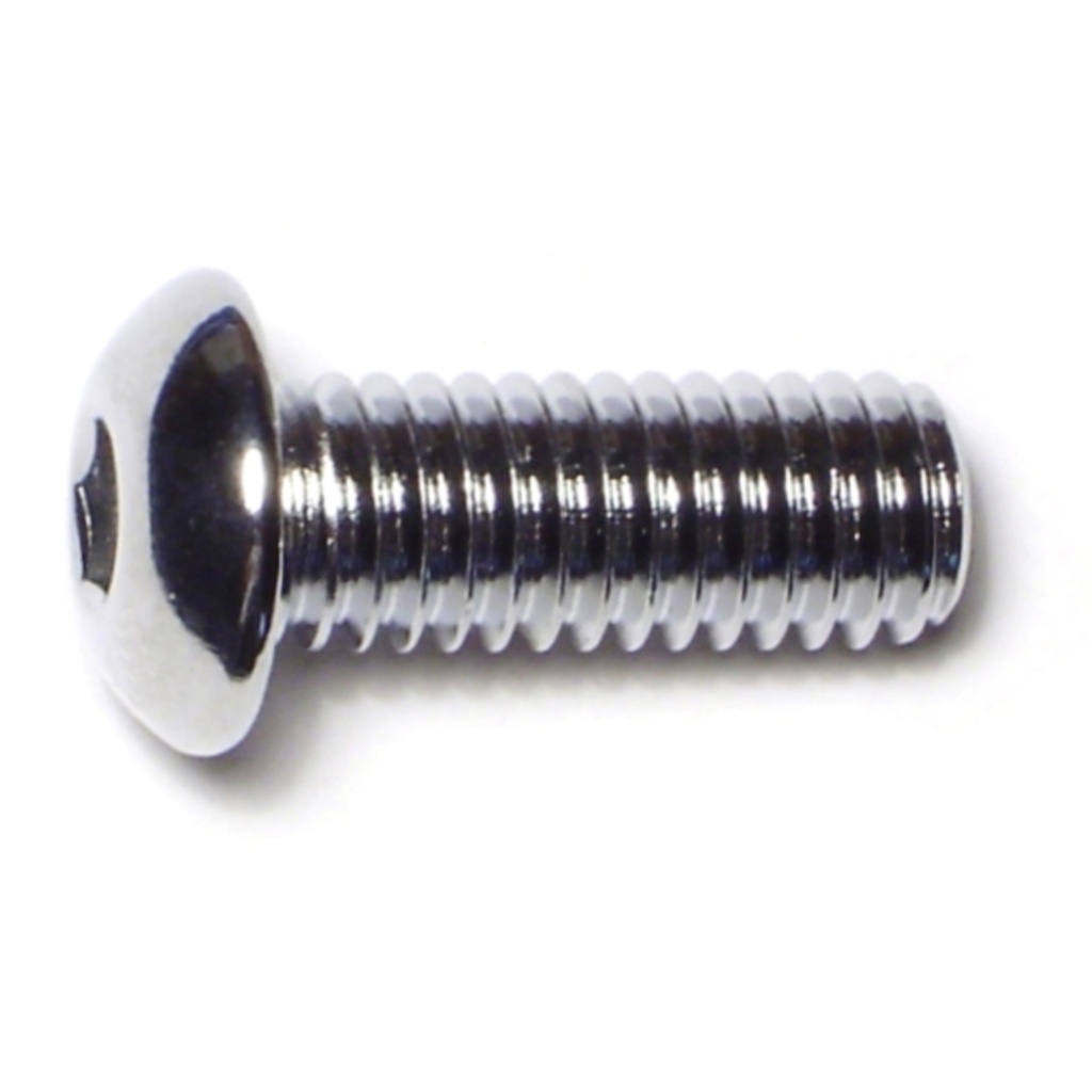 3/8-16 x 1 Button Sckt Chrm