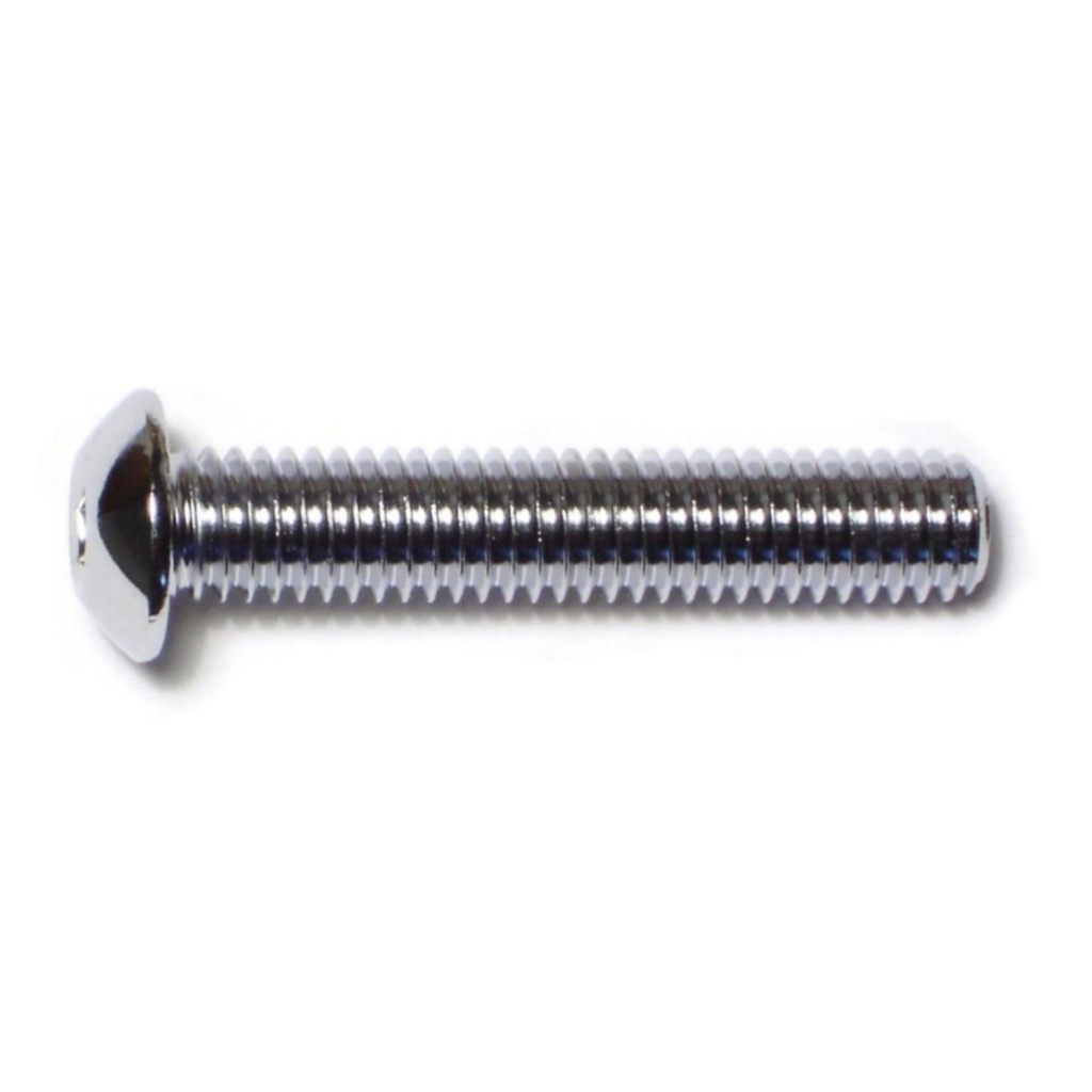 3/8-16 x 2 Button Sckt Chrm