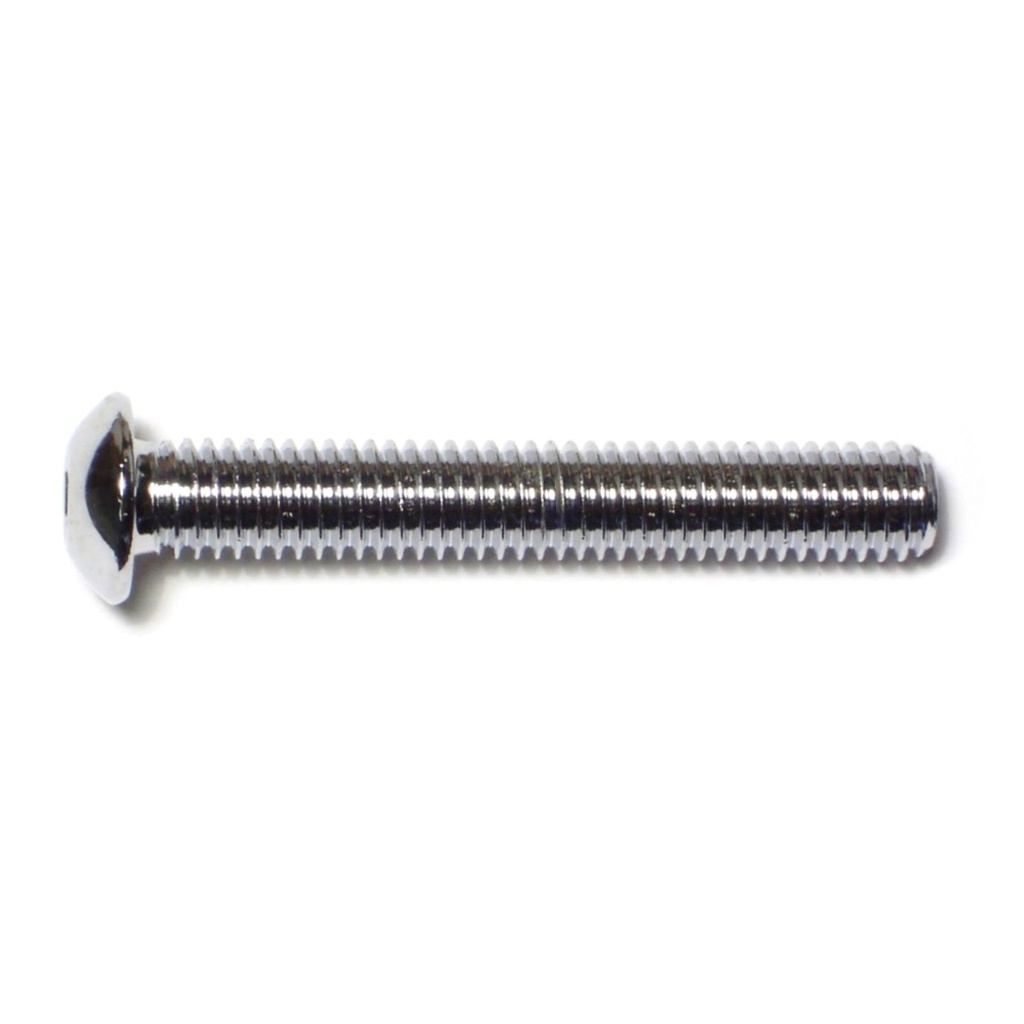 3/8-16 x 2-1/2 Button Sckt Chrm