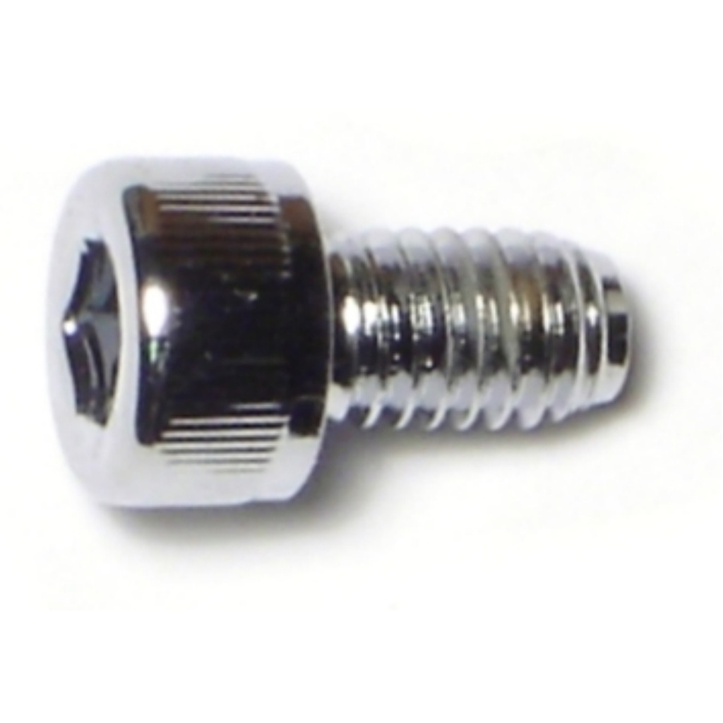 6mm-1.0 x 10mm Knurl Sockt Chrm