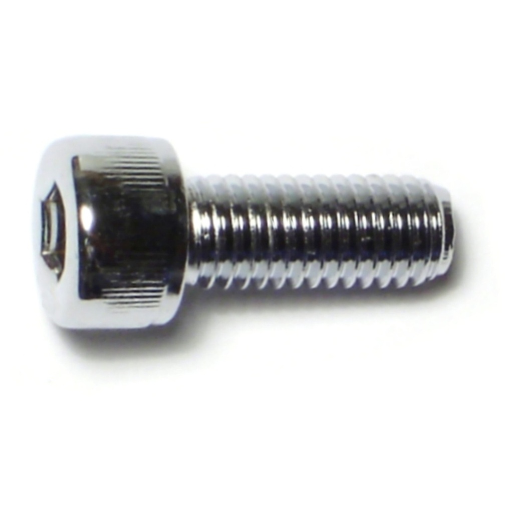 8mm-1.25x 20mm Knurl Sockt Chrm