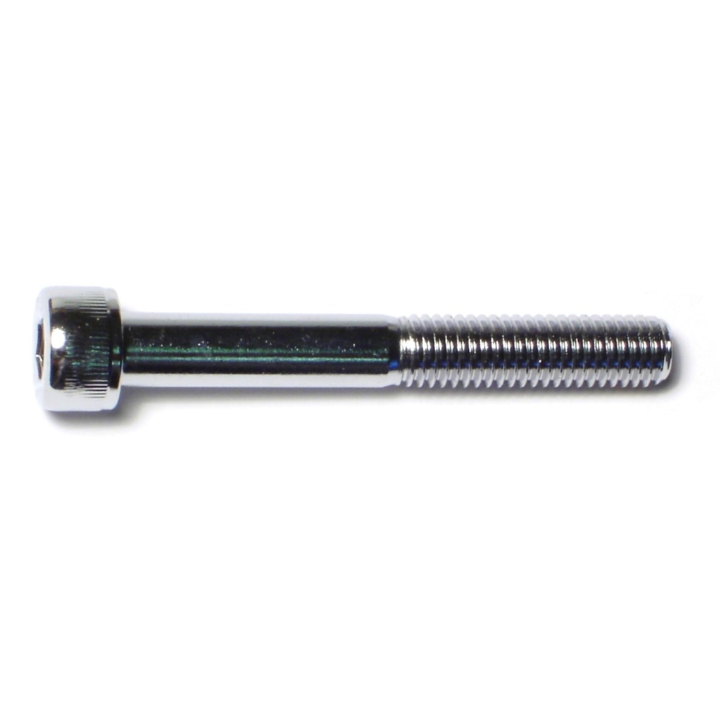 8mm-1.25x 60mm Knurl Sockt Chrm