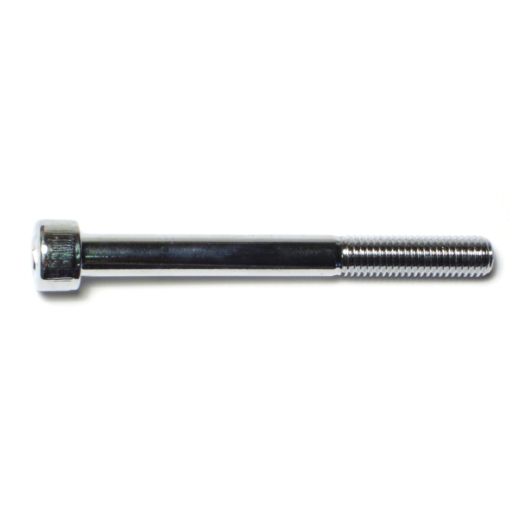8mm-1.25x 70mm Knurl Sockt Chrm