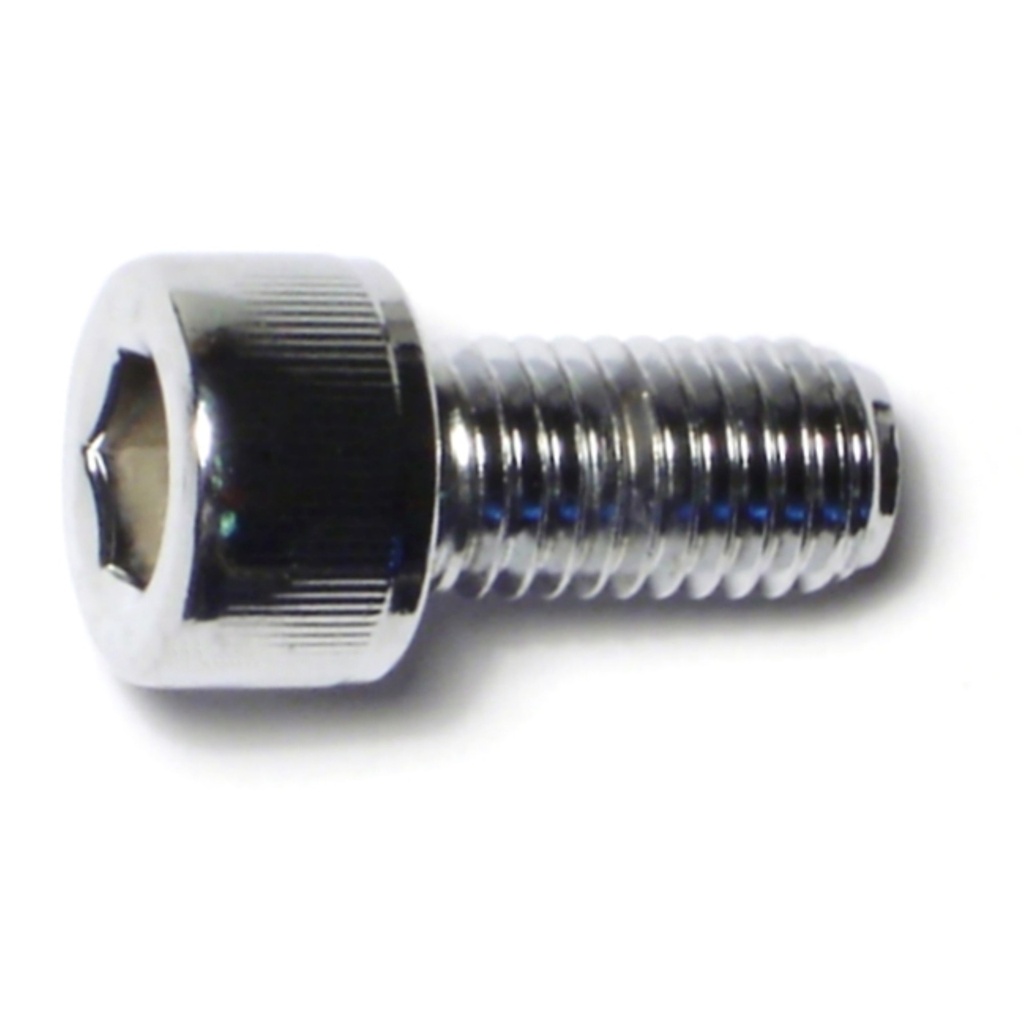 10mm-1.5x 20mm Knurl Sockt Chrm