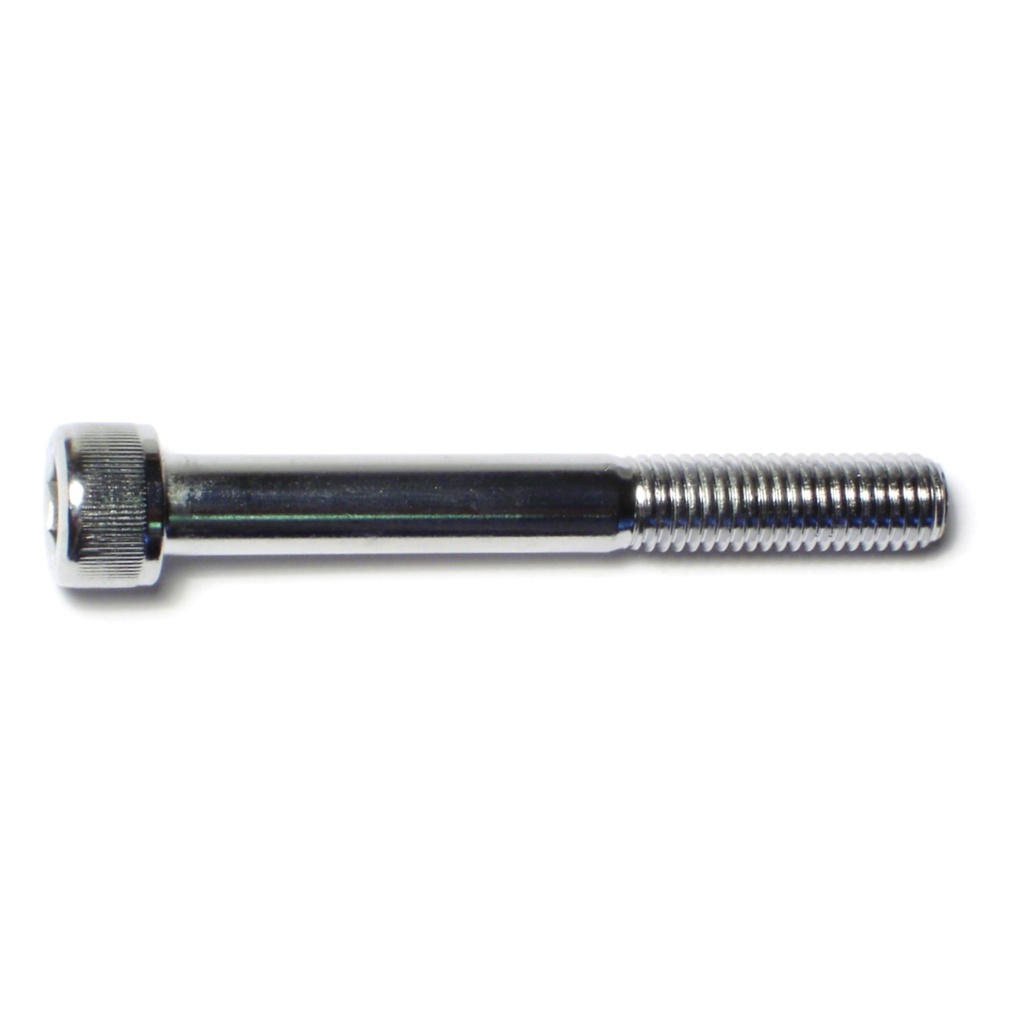 10mm-1.5x 80mm Knurl Sockt Chrm