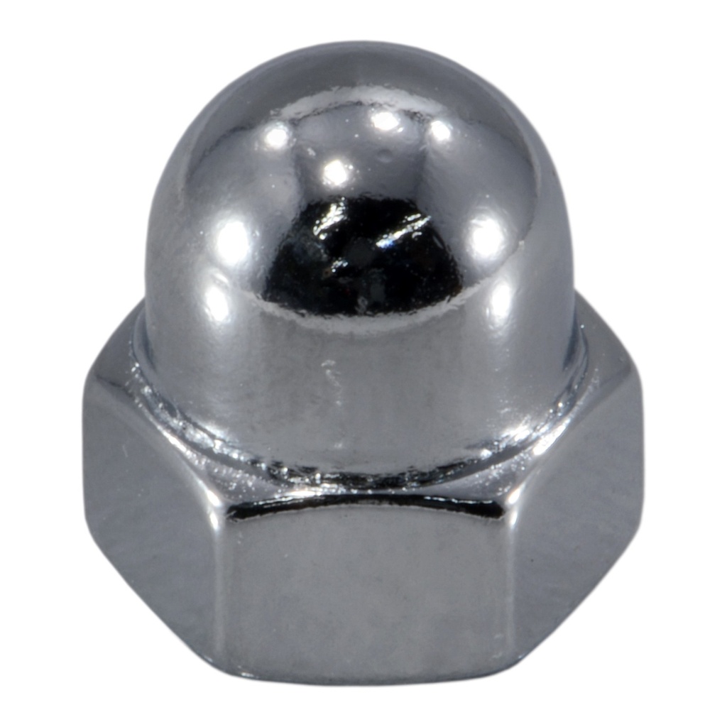 8mm-1.25 Acorn Nut Chrome