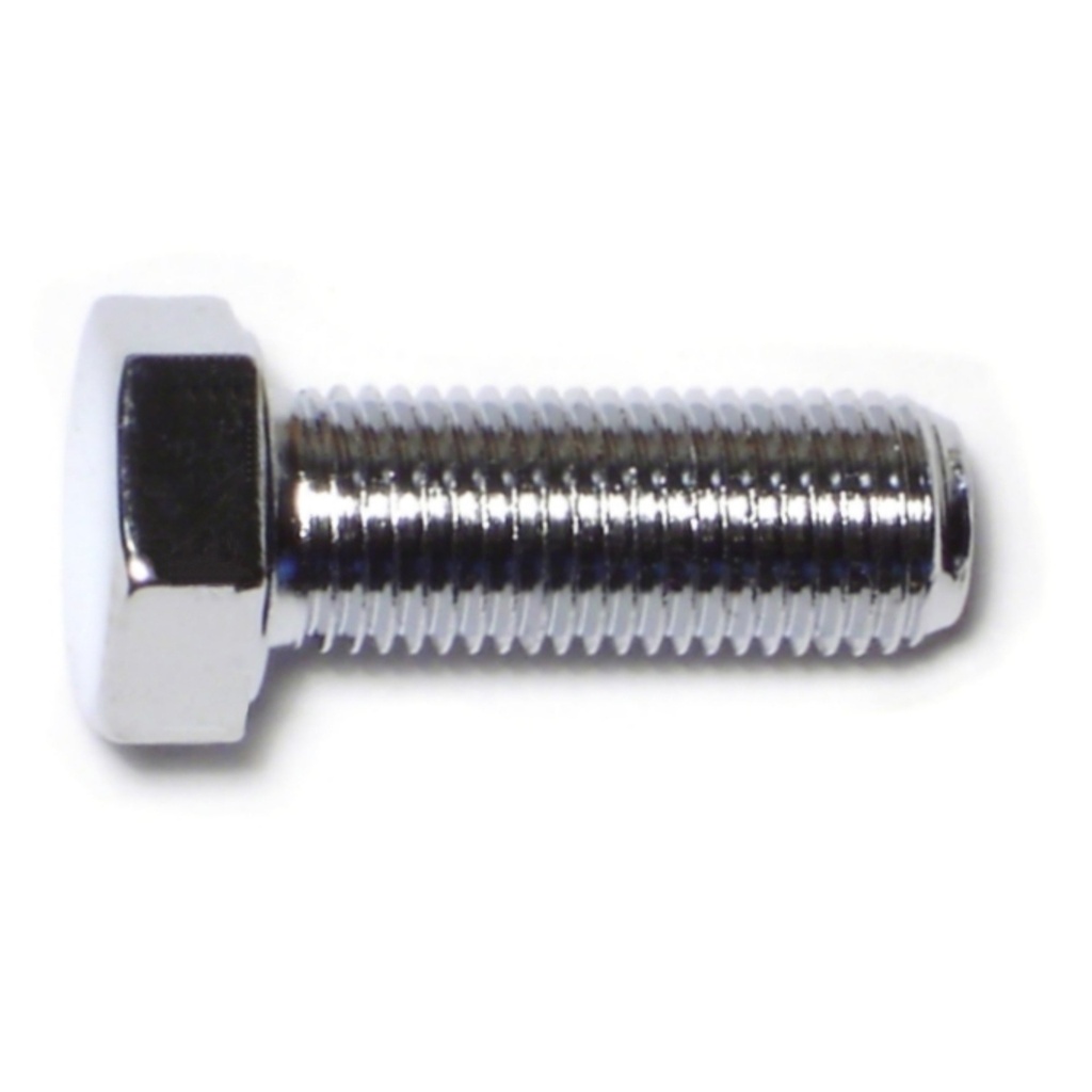 3/8-24 x 1 Hex Cap Gr5 Chrm