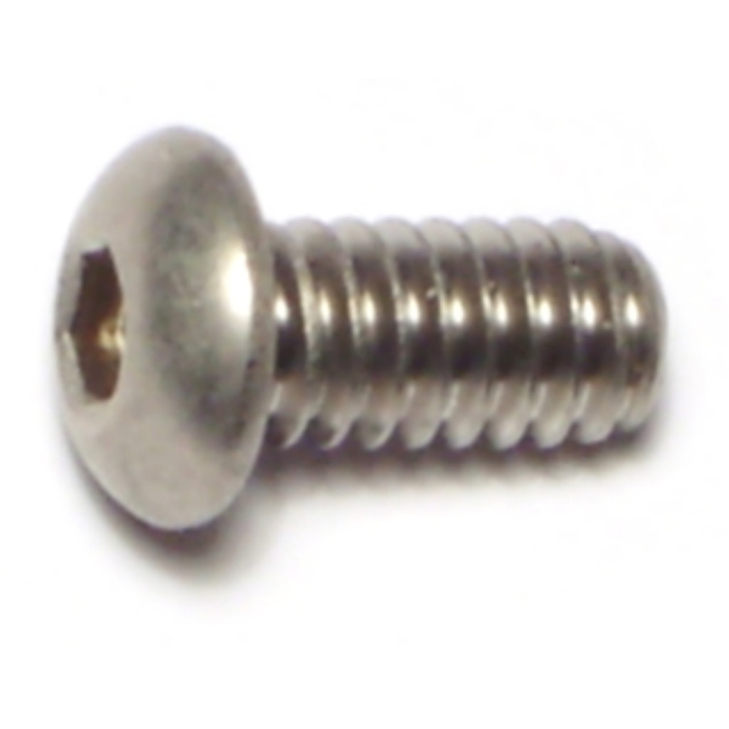 1/4-20 x 1/2 Button Socket SS