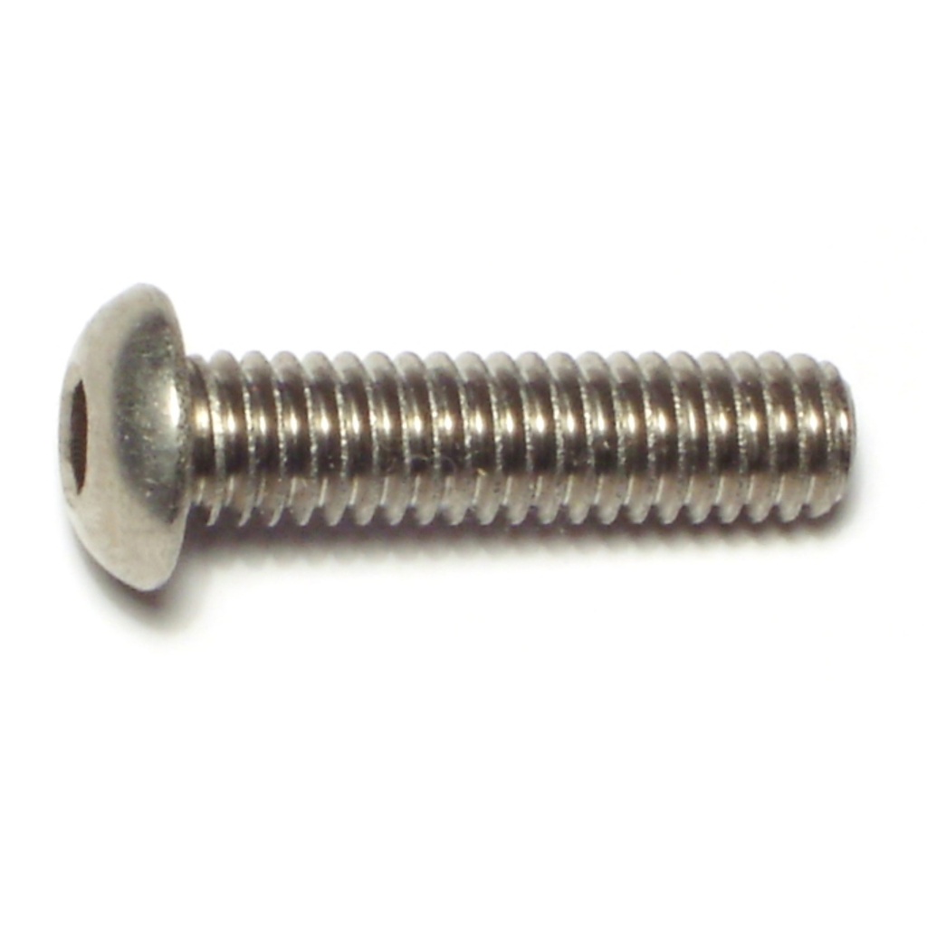 5/16-18x 1-1/4 Button Socket SS