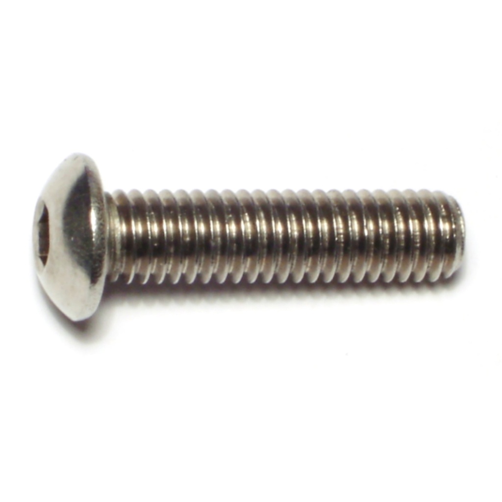 3/8-16 x 1-1/2 Button Socket SS