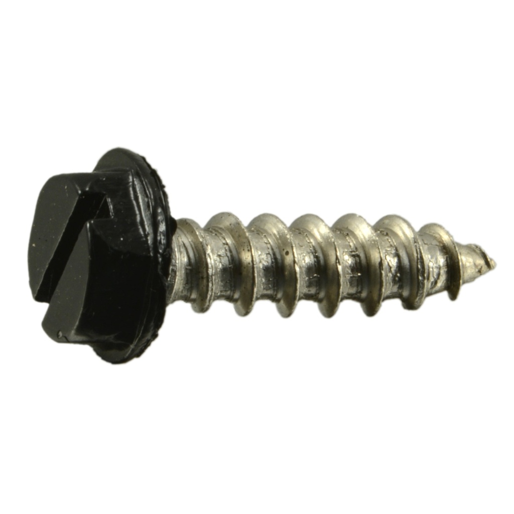 10 x 3/4 Hex SMS SS Black