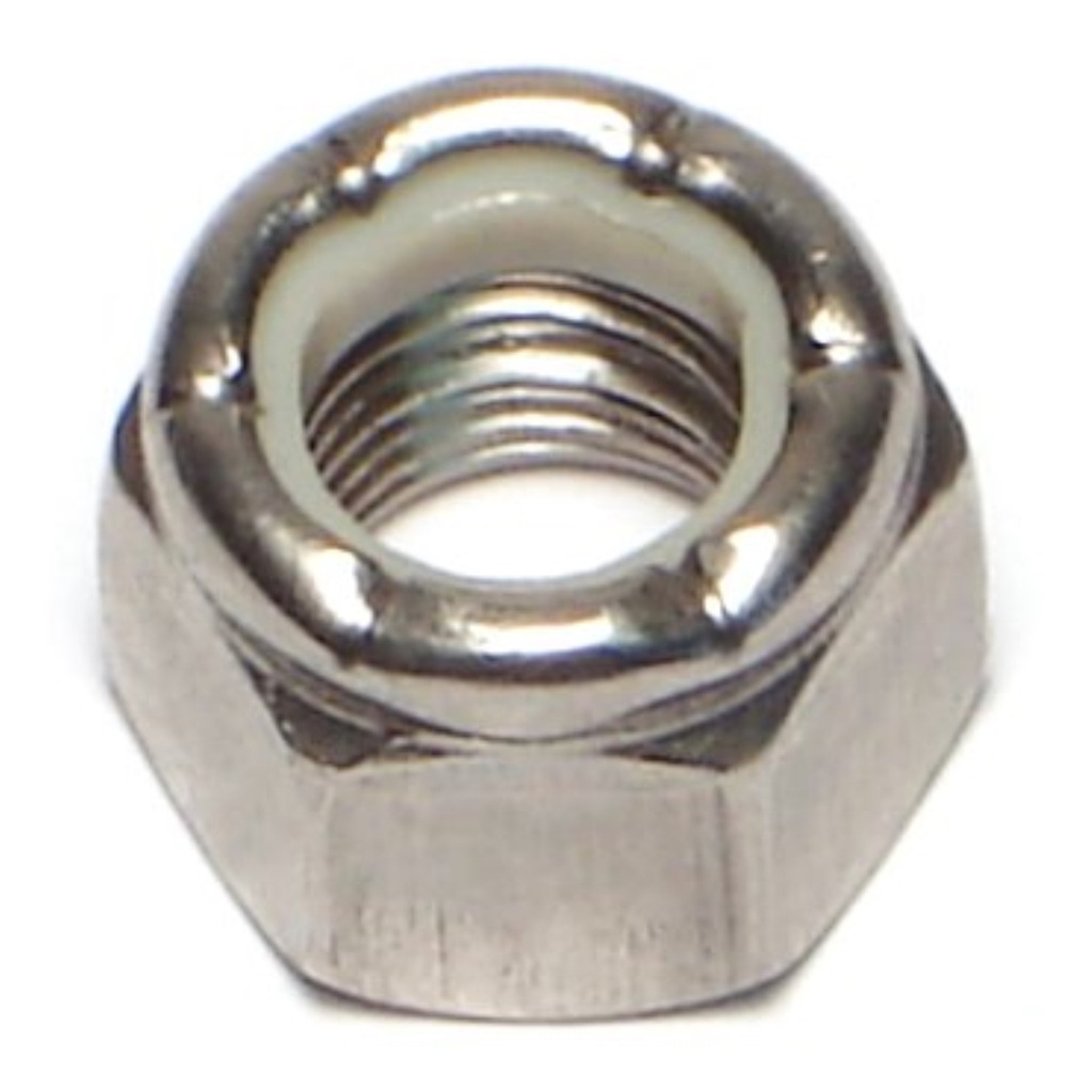 3/8-24 Nyln Lock Nut SS