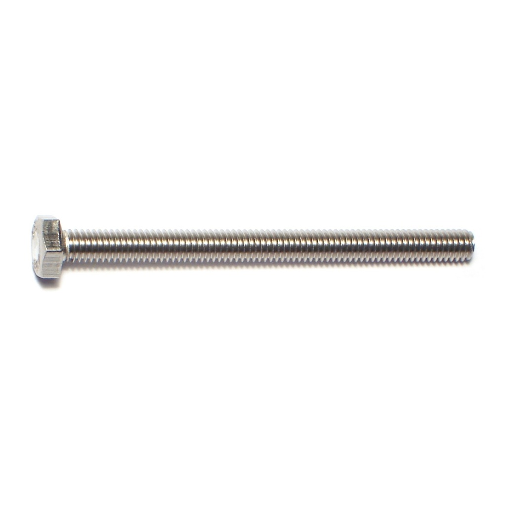 4mm-0.7 x 50mm Hex Cap Screw SS