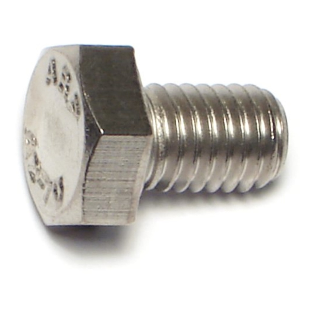 8mm-1.25x 12mm Hex Cap Screw SS