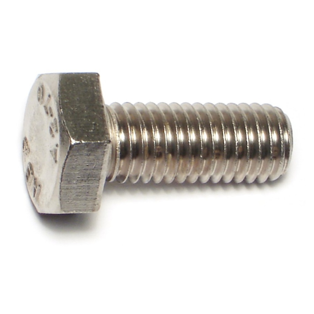 10mm-1.5x 25mm Hex Cap Screw SS