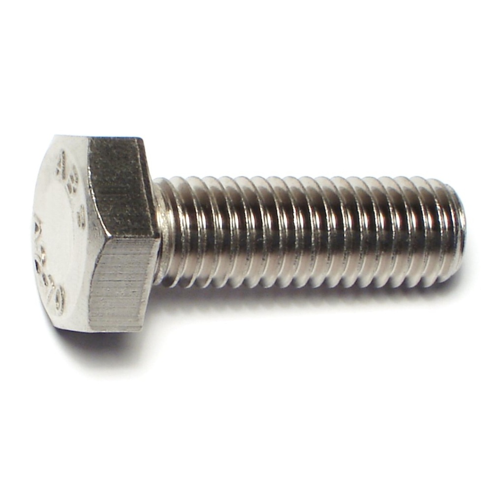 10mm-1.5x 30mm Hex Cap Screw SS