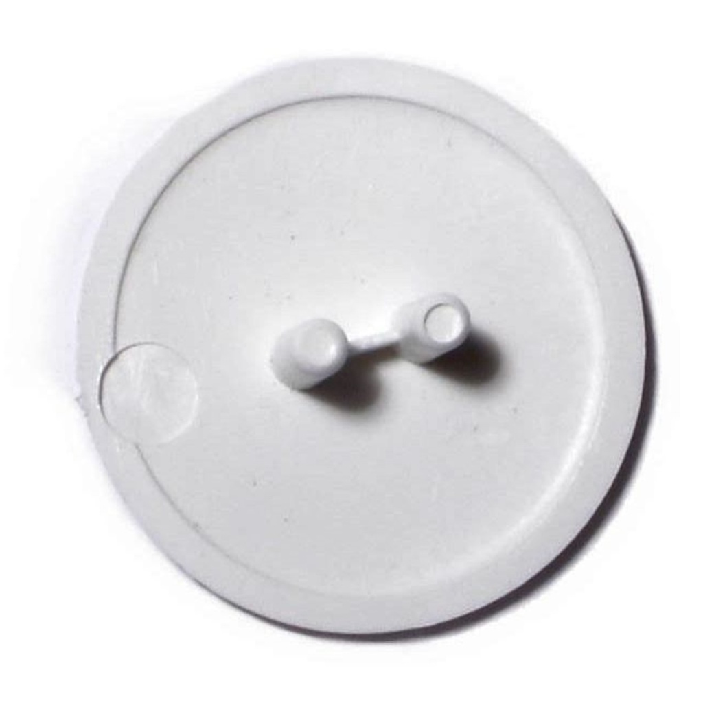 30mm Disk Covr Wht