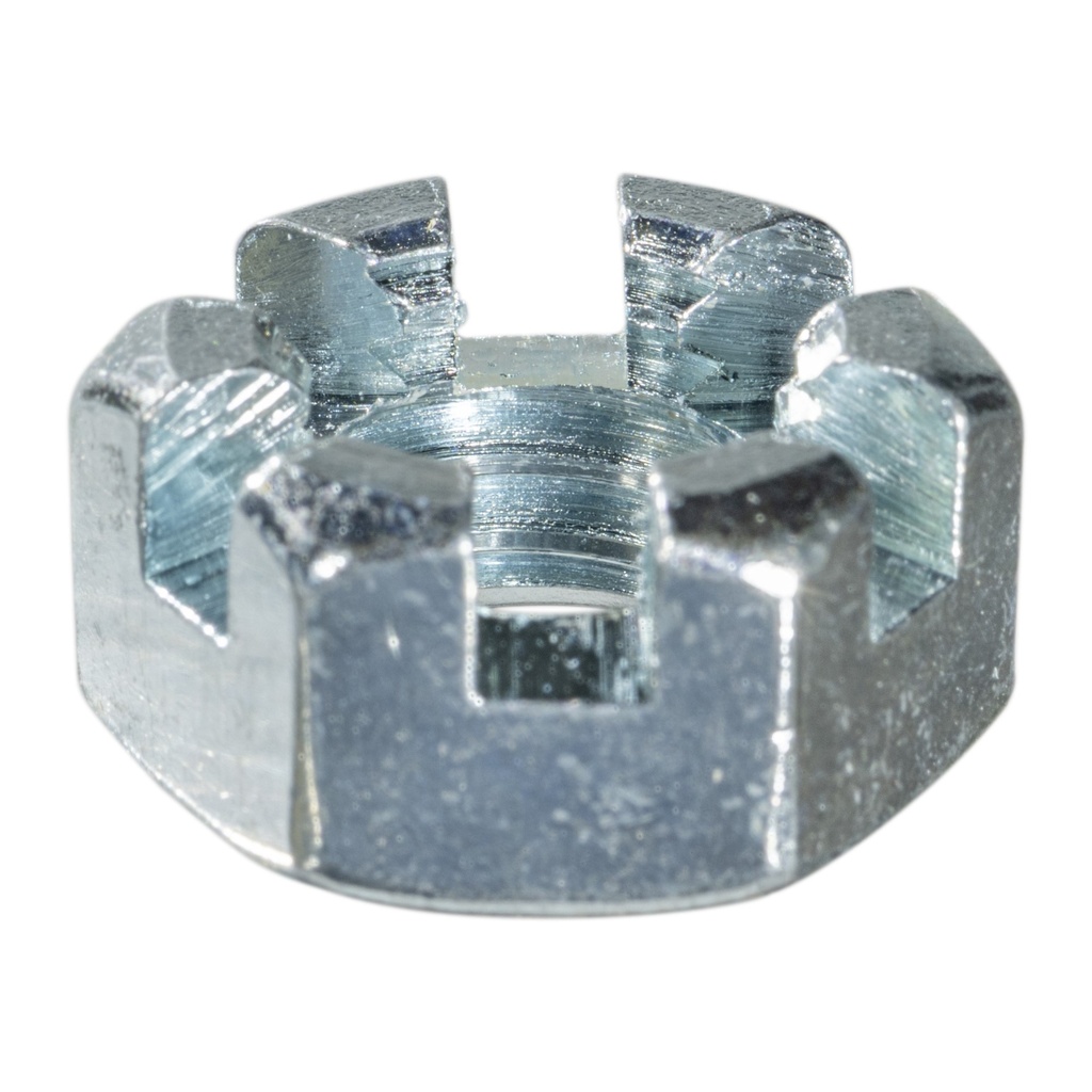 7/16-14 Slotted Hex Nut