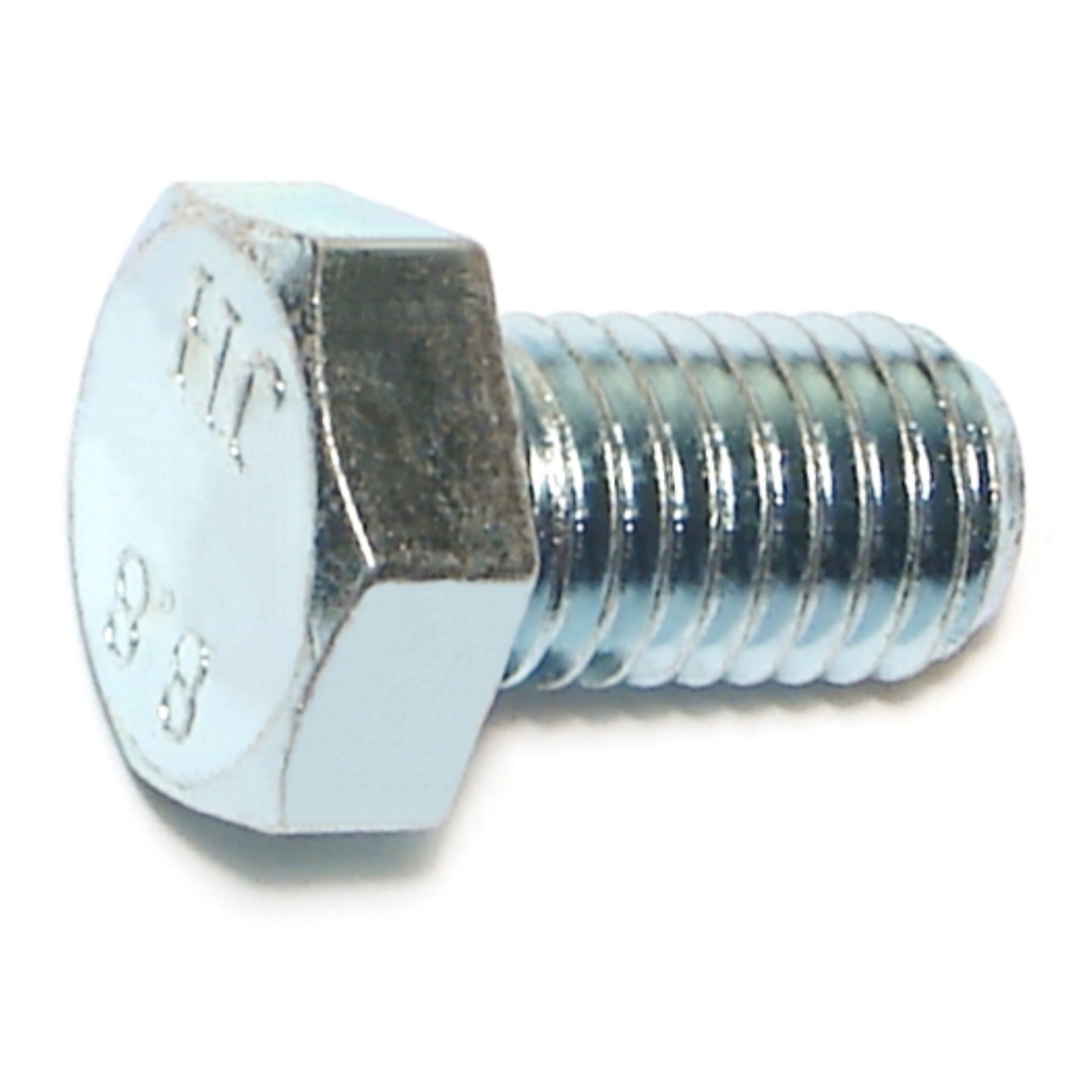 12mm-1.75x20mm Hex Bolt Zinc