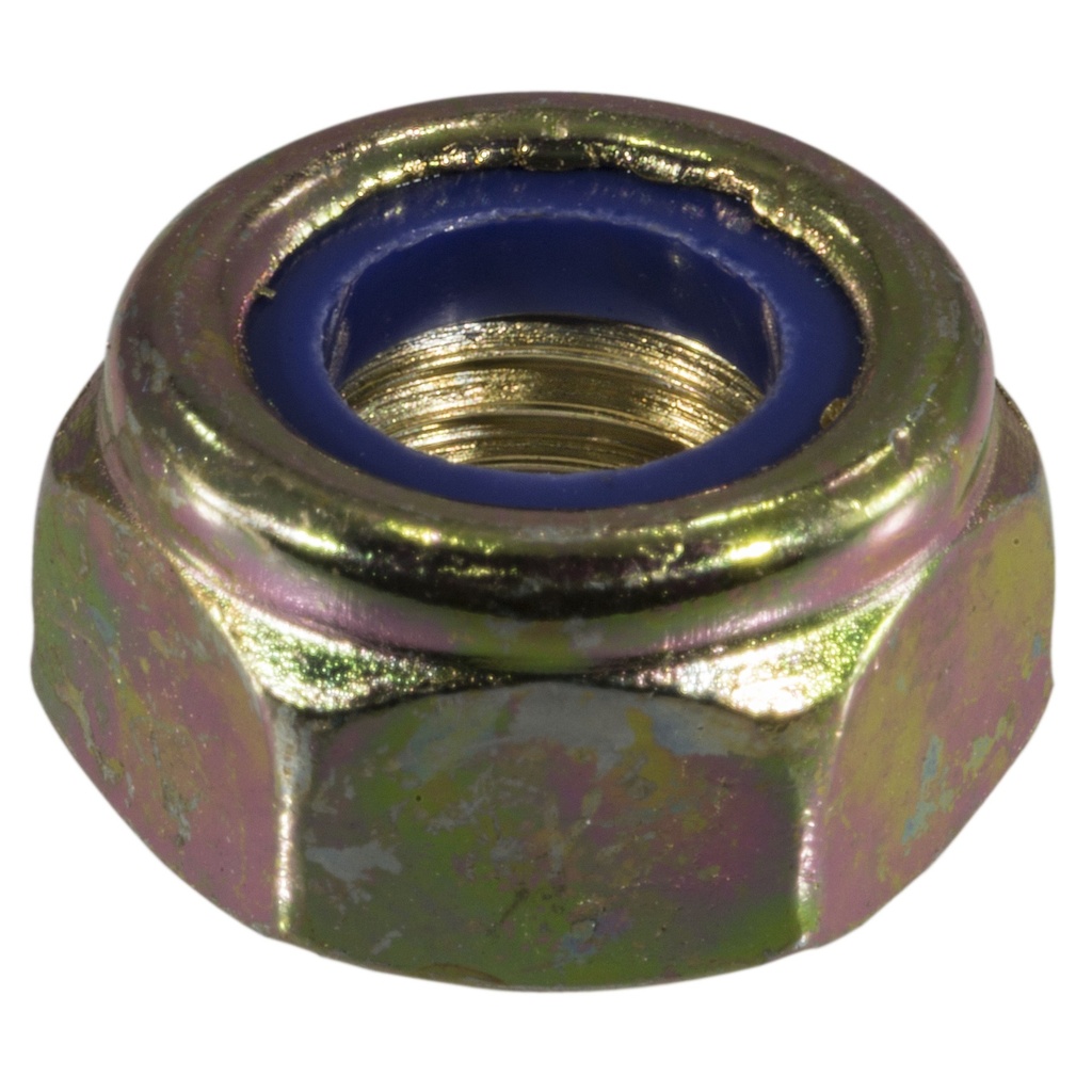 10mm-1.25 NyIn Lock Nut Zn