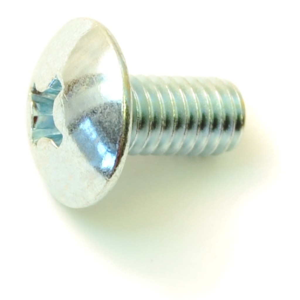6mm-1.0 x 12mm Ph Truss MS Zn