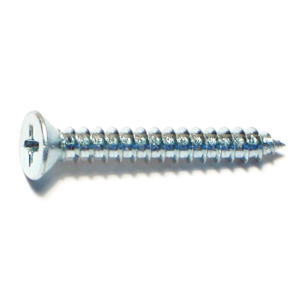 [MF03014] 8 x 1-1/4Ph Flat SMS Zinc