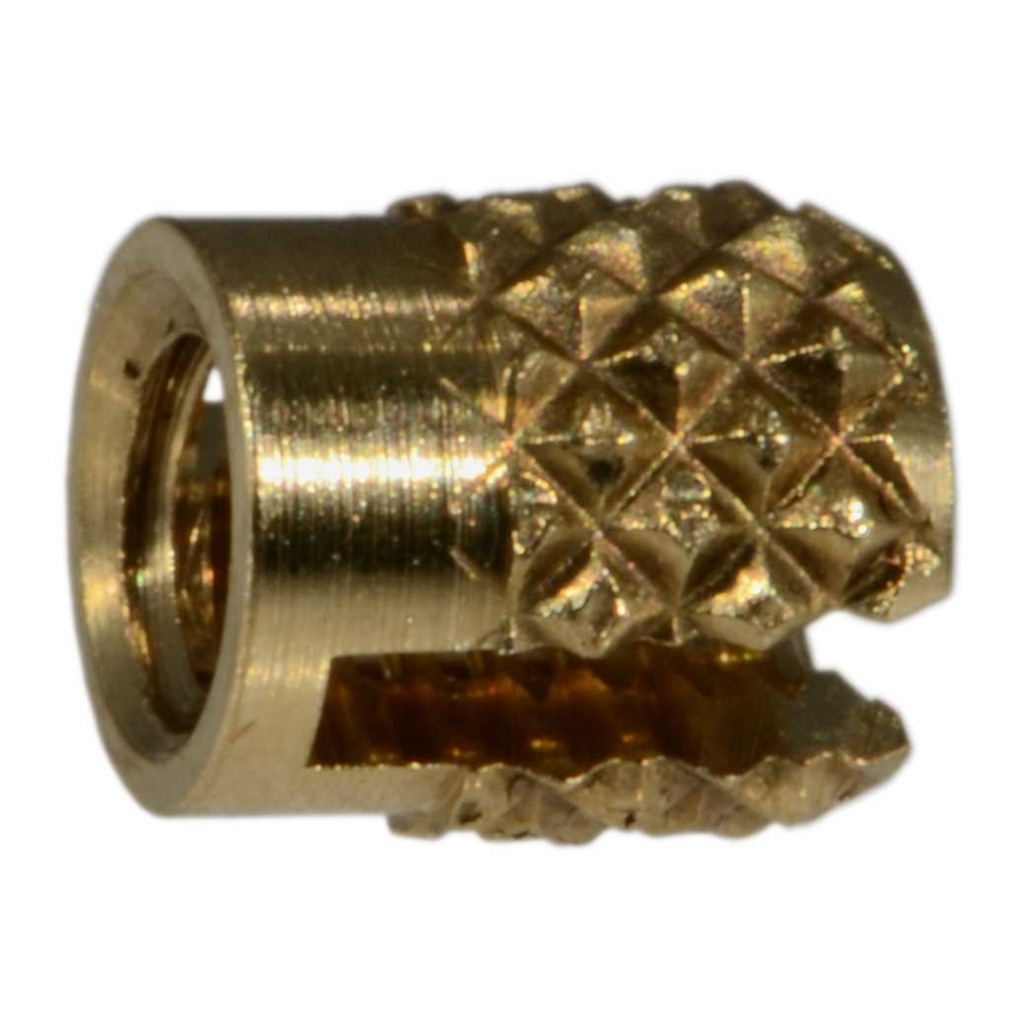 2-56 Flush Plastic Insrt Br
