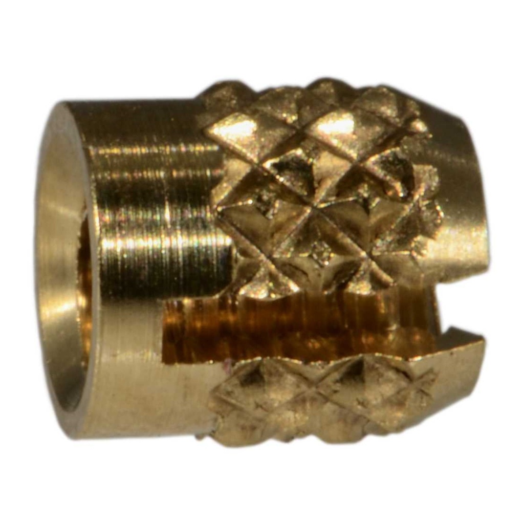 4-40 Flush Plastic Insrt Br