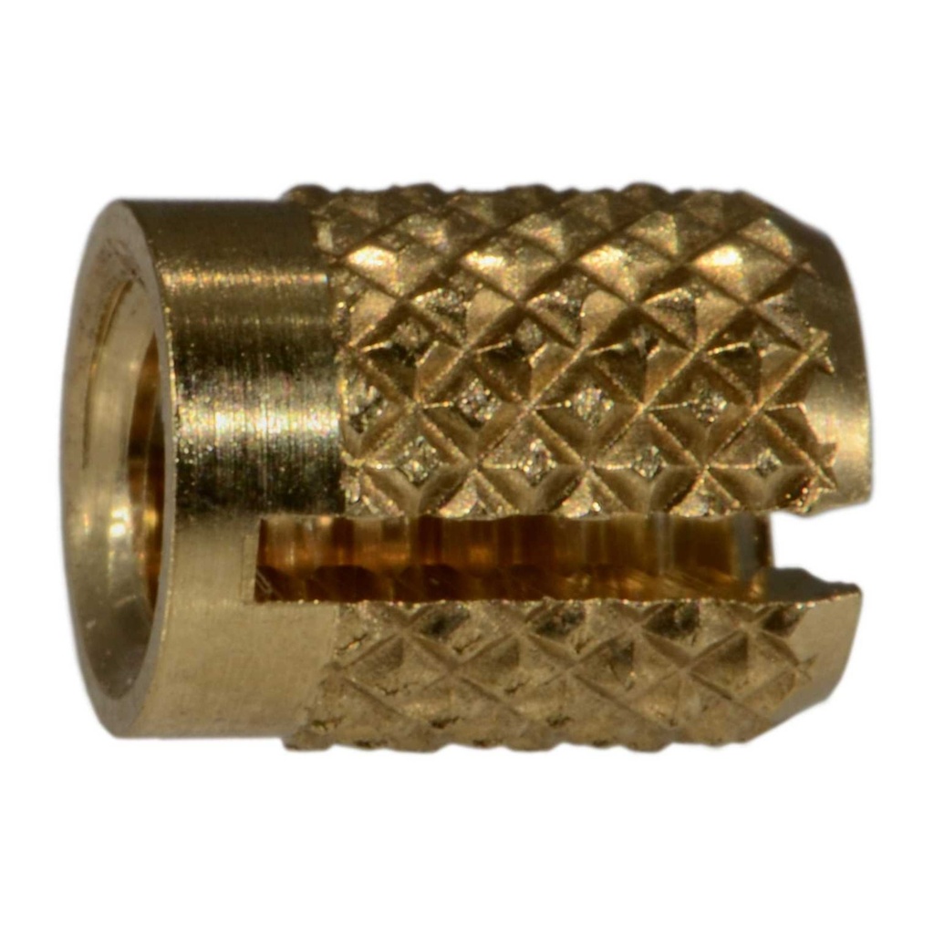 6-32 Flush Plastic Insrt Br